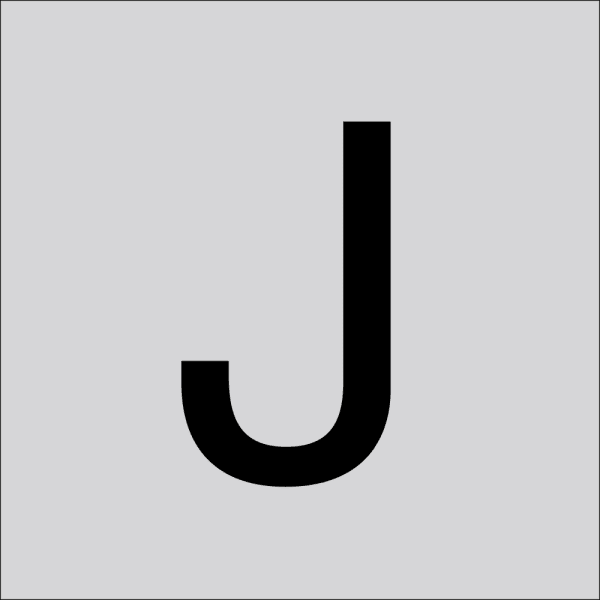 RZB - Buchstabe ''J'',120mm