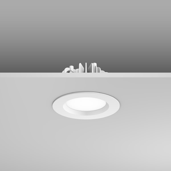 RZB - DL-E,LED/10W-4000K D140,H83,107°