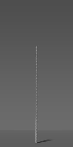 RZB - Leuchtenmast D156,H8000,d76,Eingrab