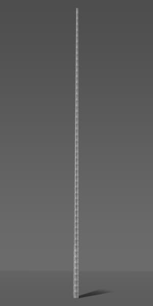 RZB - Leuchtenmast D191,H11500,d76,Eingrab