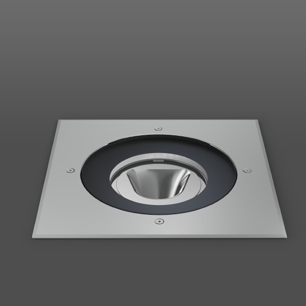 RZB - Bodenl.LED/28W-3000K 245x245,asym.