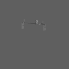 RZB - Befestigungsset 213x33x77,f.Seil/Kette