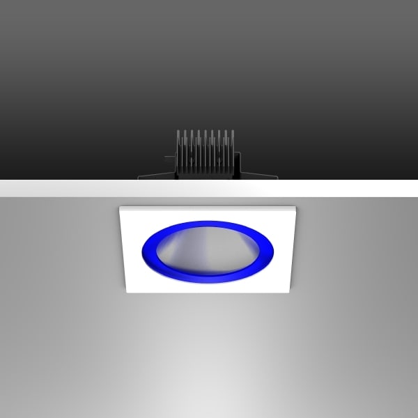 RZB - Abdeckring 246x246x14,m.Ring blau