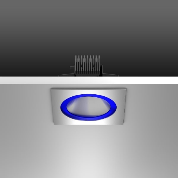 RZB - Abdeckring 246x246x14,m.Ring blau