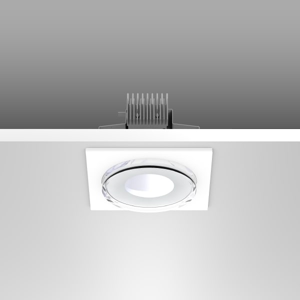RZB - Abdeckring 246x246x34,außen teilmatt