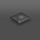 RZB - Rahmen 255x240x13,2,m.Glasscheibe sw/kl.