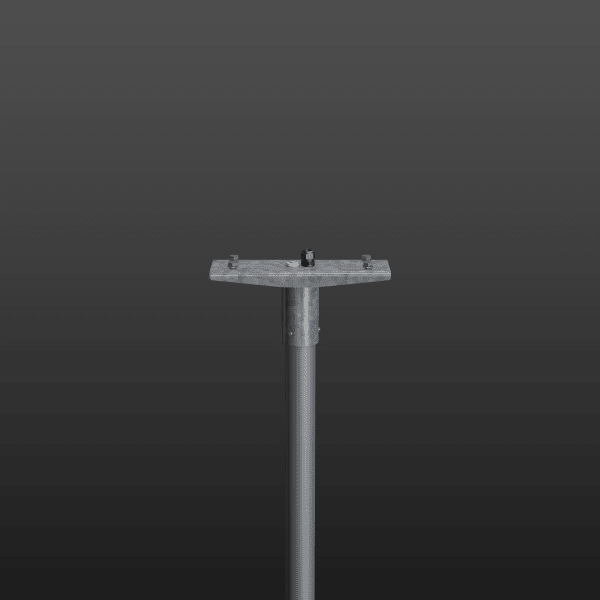 RZB - Mastaufsatz L346,f.Mast d76mm,1-fach