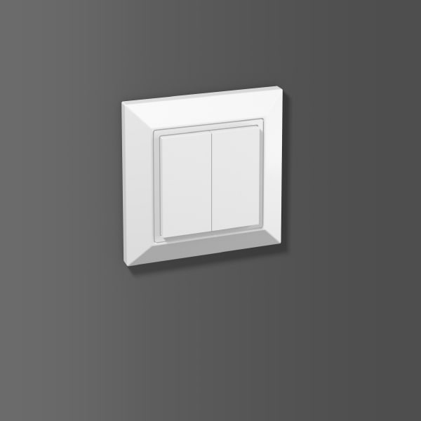 RZB - Funkschalter,4-Kanal,Bluetooth,f.Wand