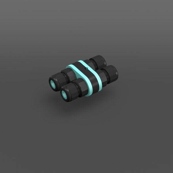 RZB - Abzweigdose-Y d7-12mm,f.Ltg3x1,5mm²,IP68