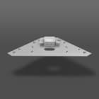 RZB - Adapterplatte 622x284,4x55,f.2xStr.