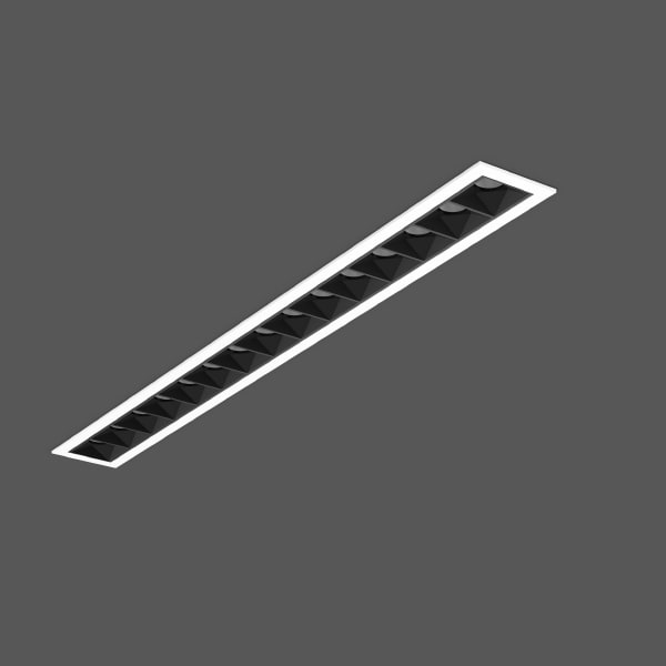 RZB - Einbaul.LED/36W-3000K 435x57x1,5,R.breit