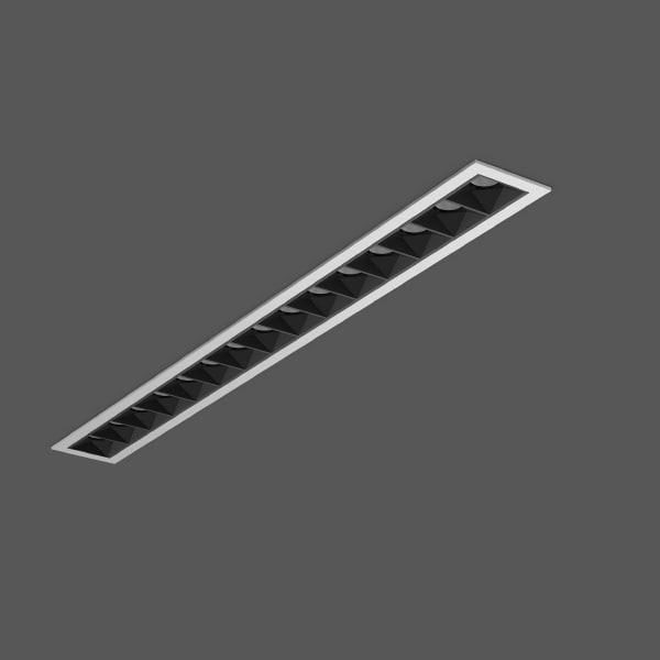 RZB - Einbaul.LED/36W-3000K 435x57x1,5,R.breit