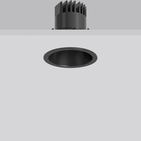 RZB - DL-E,LED/8W/12W-3000K D91,H2,60°,dim.Ph