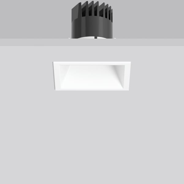 RZB - DL-E,LED/8W/12W-4000K 98x98,23°,dim.Ph