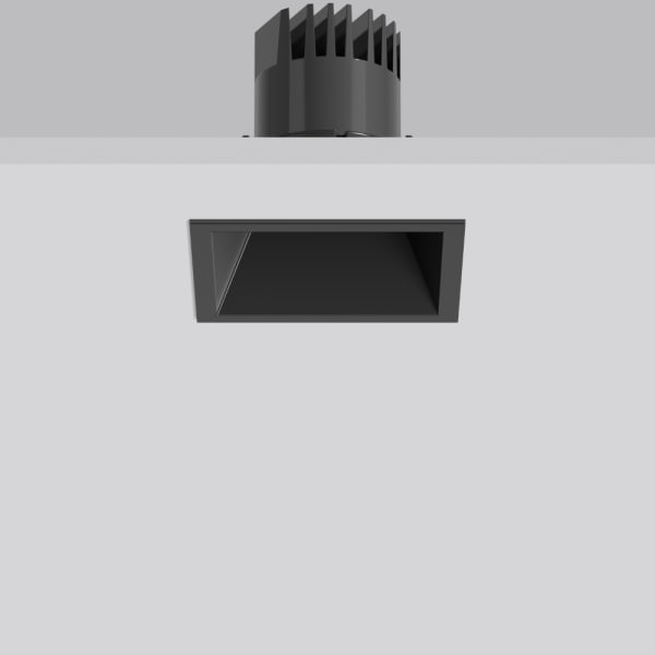 RZB - DL-E,LED/8W/12W-3000K,98x98,23°,Dali