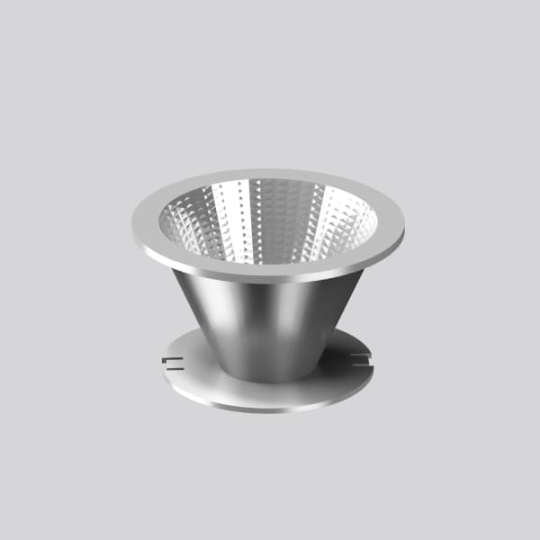 RZB - Reflektor D50,5,H30,d13,40°,facett,f.LED