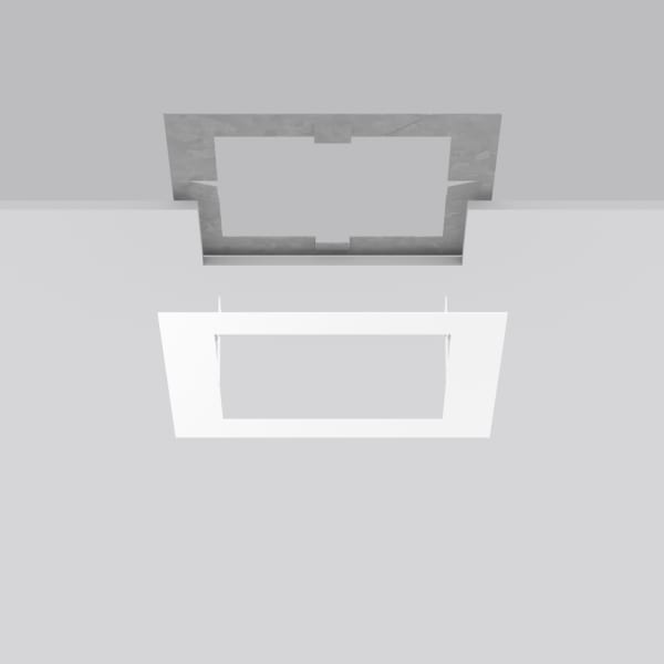 RZB - Einbaurahmen 320x320x1,220x220,HE80