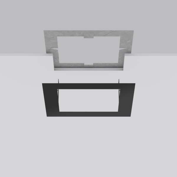 RZB - Einbaurahmen 320x320x1,220x220,HE80