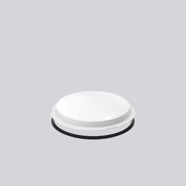 RZB - Abdeckung,Kreis D294,5,H50,5,f.Rounded