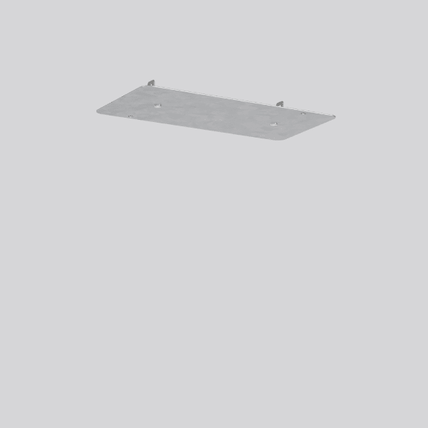 RZB - Befestigungsset 230x115x24,f.Seil/Kette