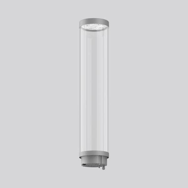 RZB - Aufsatz,LED/55W-4000K D187,asym.
