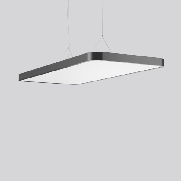 RZB - Pendl.LED/104W/840,1300x600x52,S+F