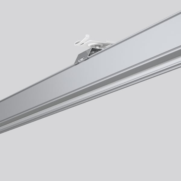 RZB - Klammer 38x30x27,3,weiss/edelstahl blank