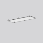 RZB - Dichtrahmen 532x189x8,m.Glas u.6xKlammer