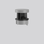 RZB - Aufsatz,LED/3,8W-3000K D180,H187,asym.