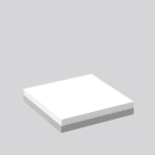 RZB - Abdeckung 430x430x67,m.Rahmen si.
