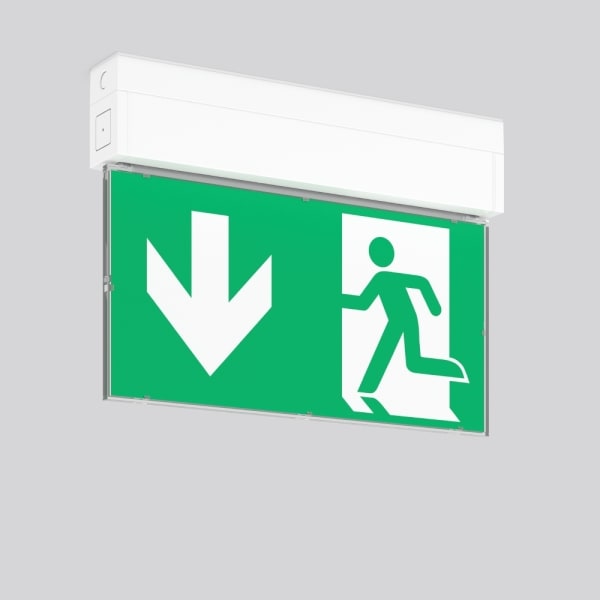 RZB - Notleuchte Wand-Deckenleuchte GSUN S LED/3W-