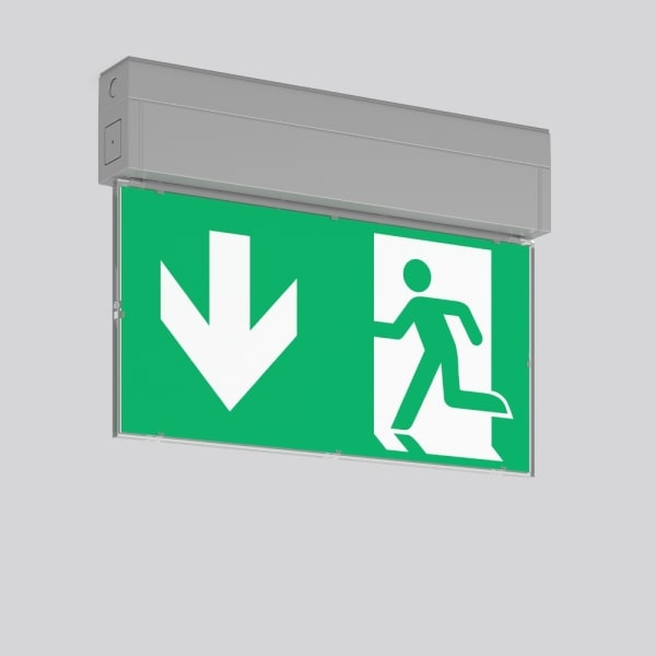 RZB - Notleuchte Wand-Deckenleuchte GSUN S LED/3W-