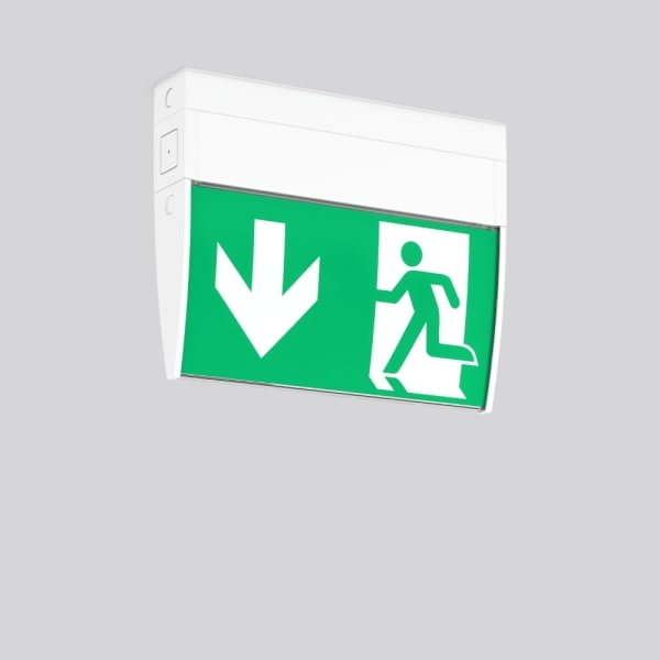 RZB - Notleuchte Wand-Deckenleuchte GSUN D LED/2,2