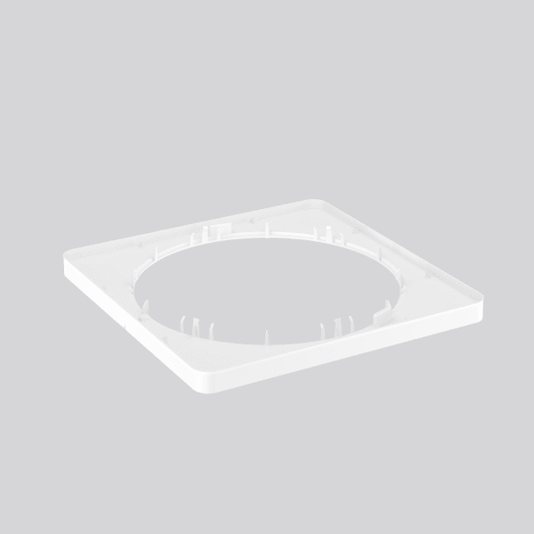 RZB - Abdeckrahmen,Q 558x558x45,d469,PC,f.Abd.