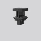 RZB - Aufsatz,LED/15W-2200K 156x156x190,asym.