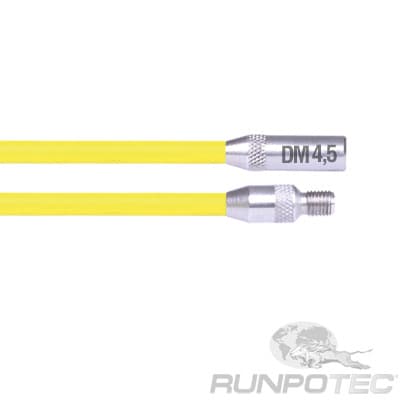 RUNPOTEC - Kabel Schubstangen RunpoStick gelb/weich 2 x 1m