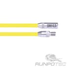 RUNPOTEC - Kabel Schubstangen RunpoStick gelb/weich 2 x 1m
