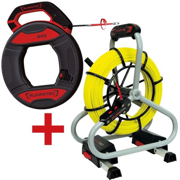 RUNPOTEC - Profi-Set Aktion Glasfaserstab - 60m Runpotec Gewinde RTG