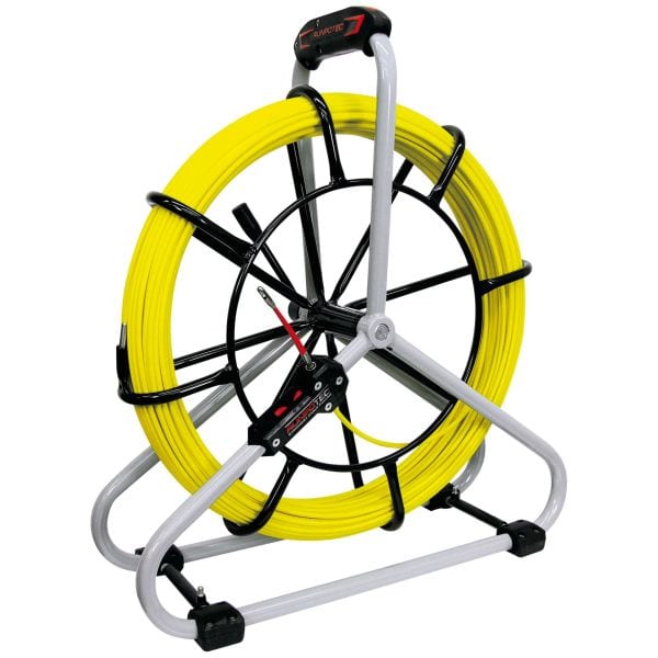 RUNPOTEC - Standard-Set Glasfaserstab Ø 6mm Runpotec Gewinde RG6, 60m i