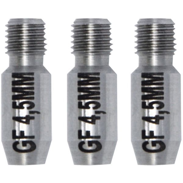 RUNPOTEC - Endhülsen-Set Ø 4,5mm Runpotec Gewinde RG6, Edelstahl (VPE =