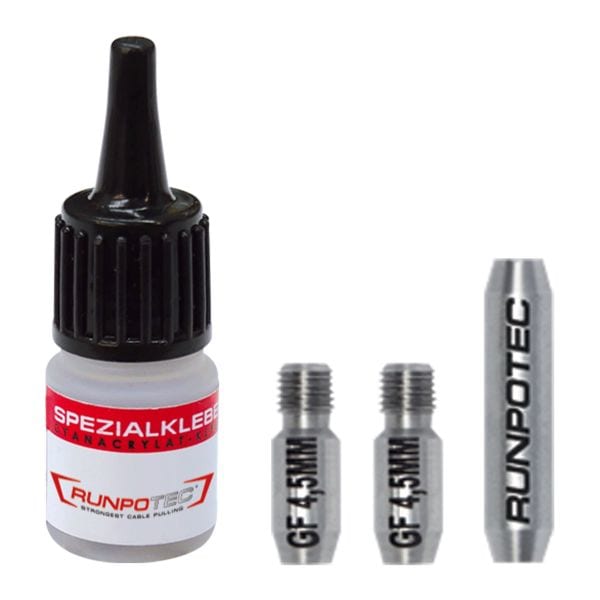 RUNPOTEC - Reparatur-Set für Ø4,5mm Runpotec Glasfaserstab