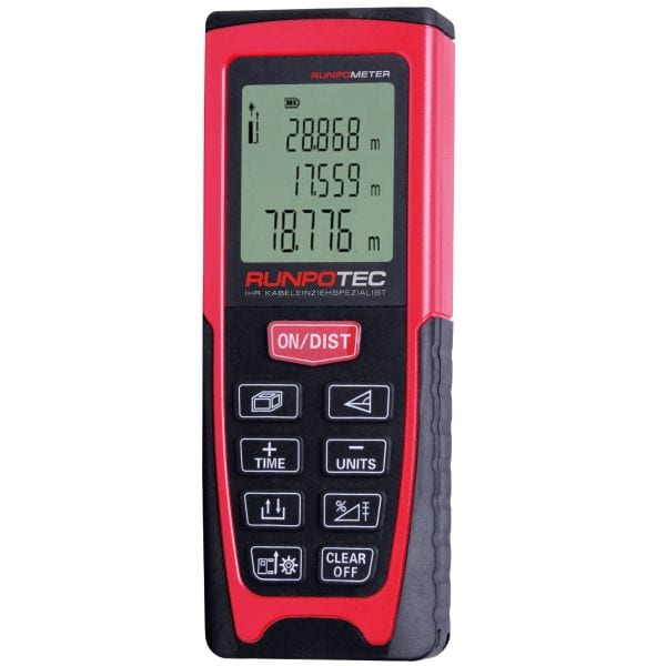 RUNPOTEC - RUNPOMETER RM 80 - Laser Distanzmessgerät