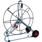 RUNPOTEC - Stahlhaspel pulverbesch. für Ø 15mm Glasfaserstab, Ø 1400mm