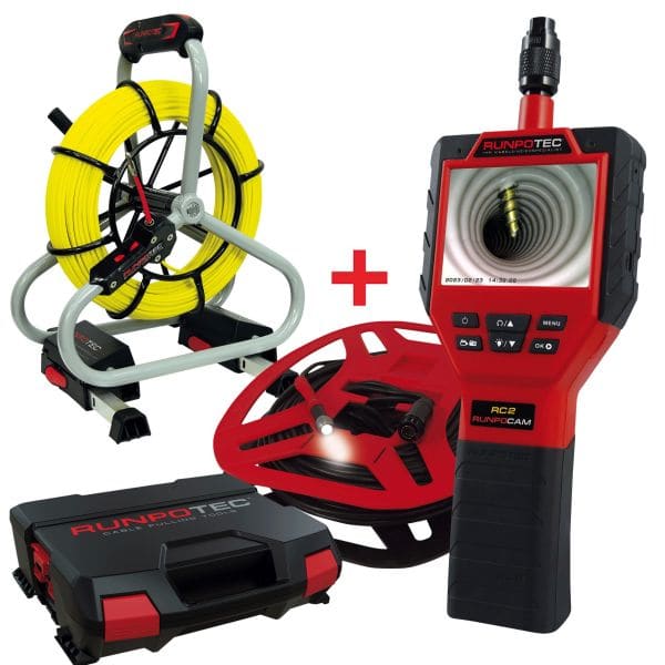 RUNPOTEC - RUNPOCAM RC2 - 50 M+PROFI SET-50 M