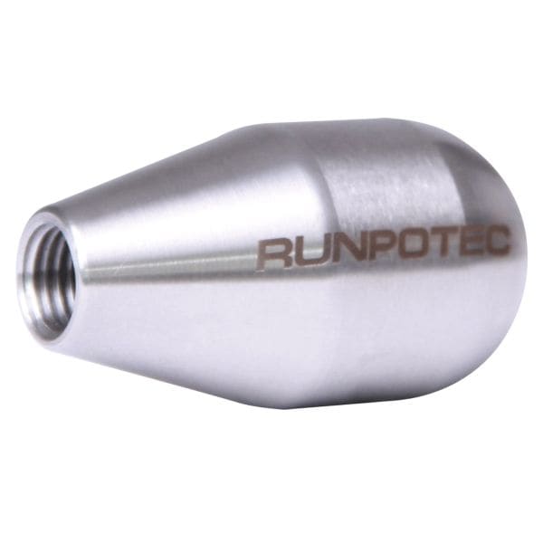 RUNPOTEC - Anfangsbirne Ø 30 mm Edelstahl - RUNPOTEC Gewinde RTG Ø 12 mm