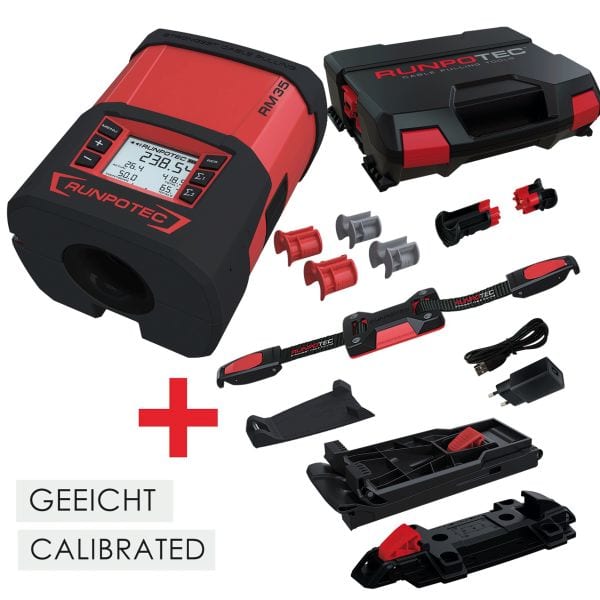 RUNPOTEC - RM35 geeicht - Kabellängenmessgerät Digital - für Kabel  von Ø 2 bis Ø 32 mm