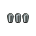 RUNPOTEC - GF3 SLIM Anfangsbirnen-Set Ø 4,5 mm, 3 Stück, Edelstahl, Gewinde RTG Ø 3 mm