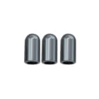 RUNPOTEC - GF3 SLIM Anfangsbirnen-Set Ø 6 mm, 3 Stück, Edelstahl, Gewinde RTG Ø 3 mm