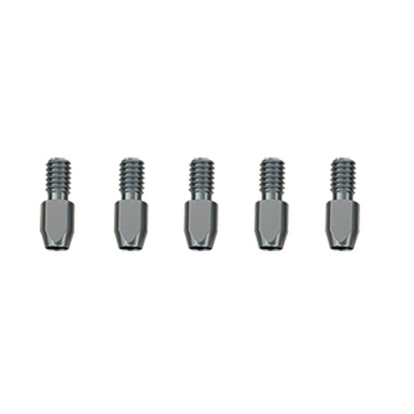 RUNPOTEC - GF3 SLIM Endhülsen-Set Ø 3 mm, 5 Stück, Edelstahl, Gewinde RTG Ø 3 mm