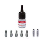 RUNPOTEC - GF3 SLIM Reparatur-Set Ø 3 mm, 8-teilig, Edelstahl, Gewinde RTG Ø 3 mm